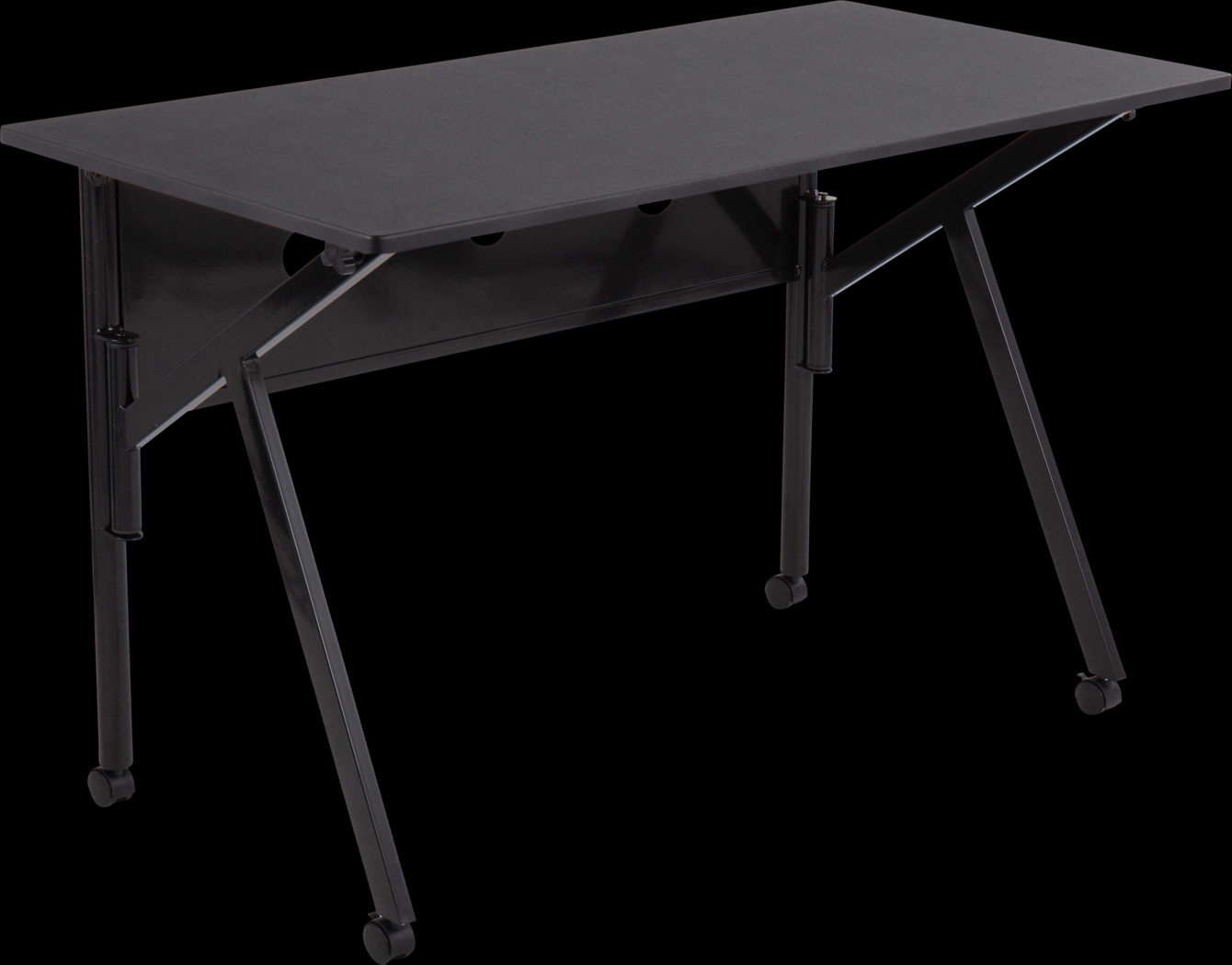 Ansley Hill Black Desk - Thumbnail - Image 1