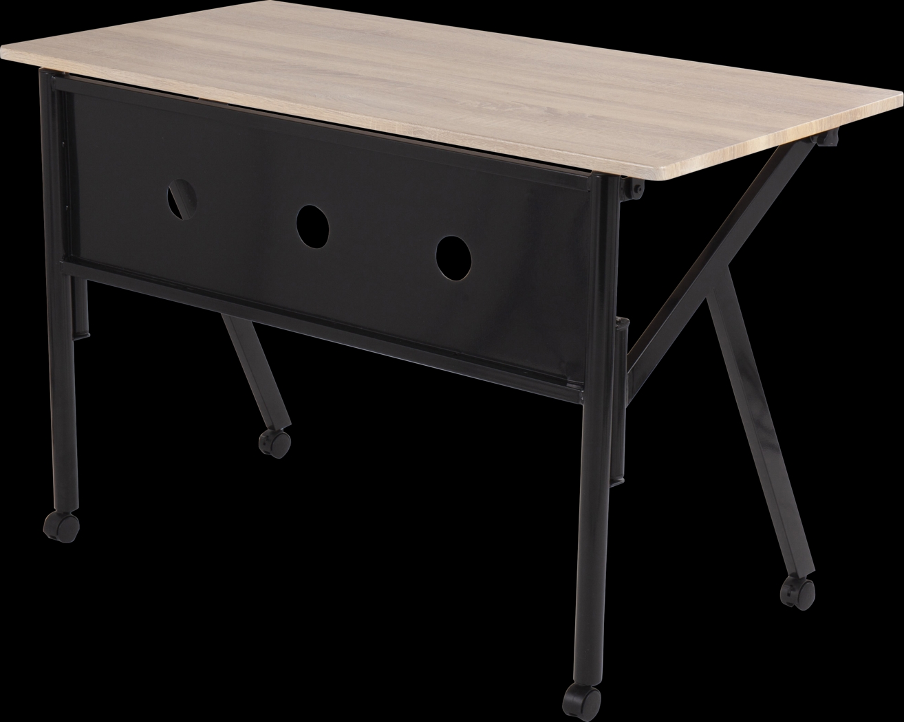 Ansley Hill Natural Black Desk - Thumbnail - Image 3