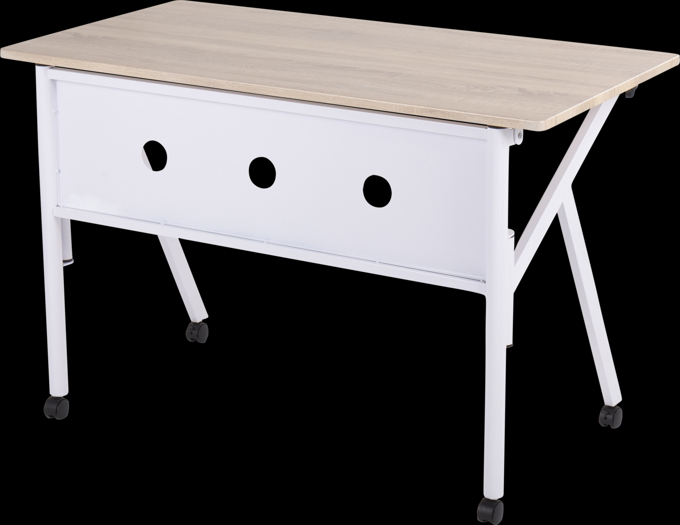 Ansley Hill Natural White Desk - Thumbnail - Image 3