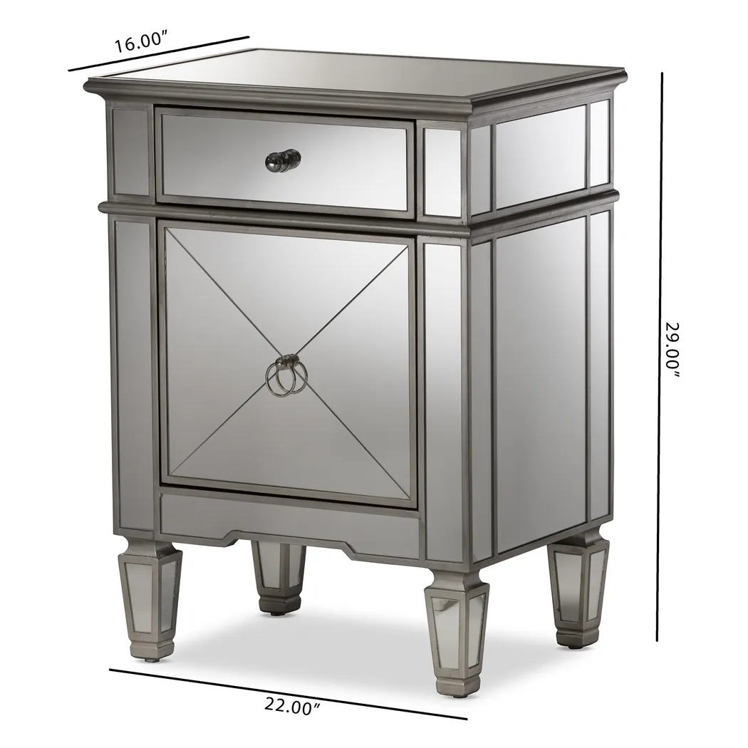 Ansoft Silver End Table - Thumbnail - Image 7