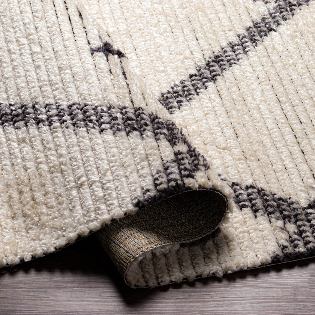 Antalya Black 7'10 x 10' Rug - Thumbnail - Image 5