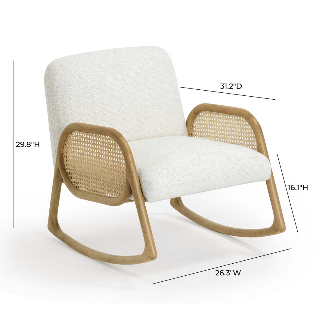Antartsa Cream Accent Chair - Thumbnail - Image 7