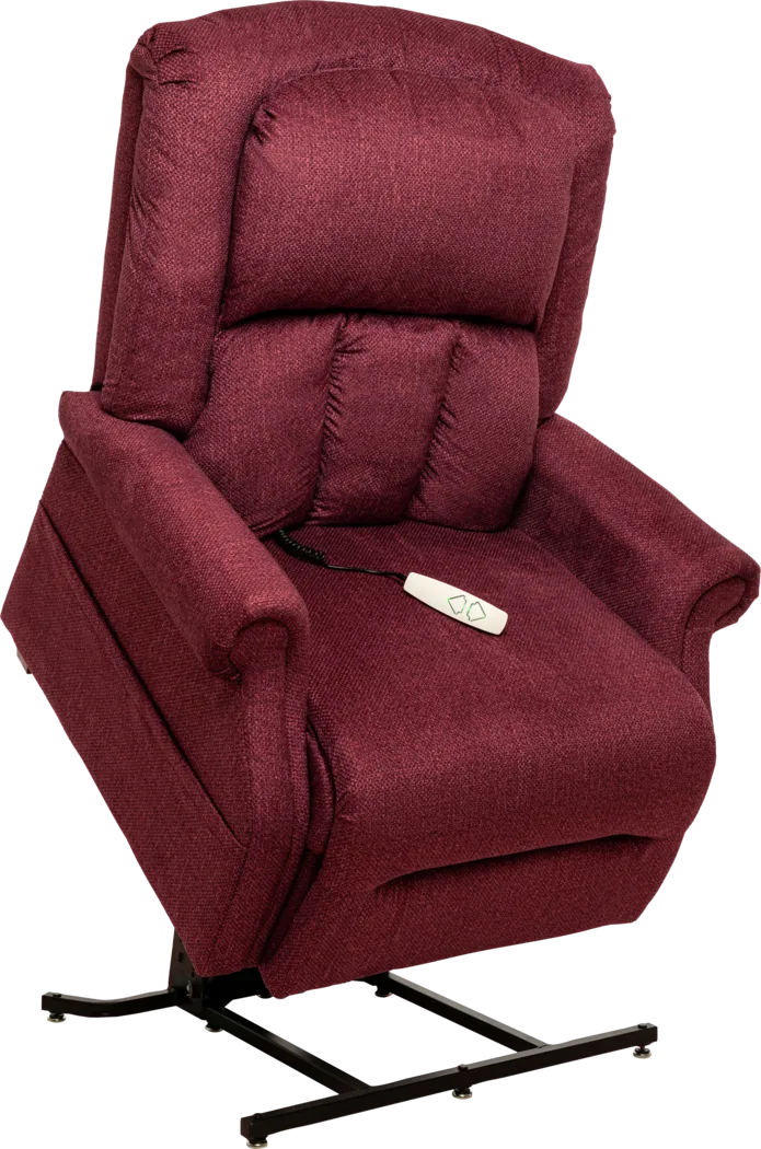Antenor Red Power Lift Recliner - Thumbnail - Image 2
