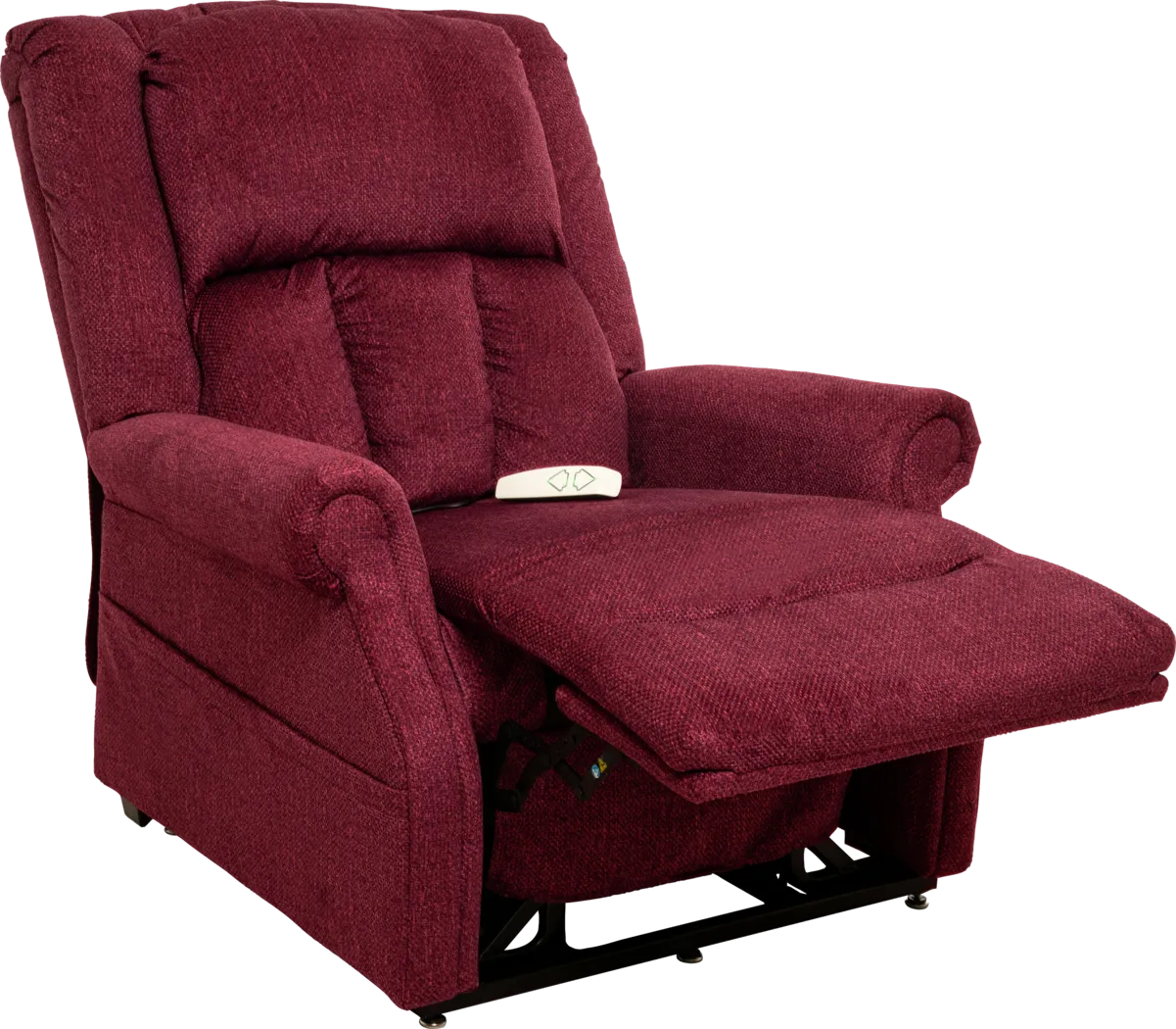 Antenor Red Power Lift Recliner - Thumbnail - Image 3