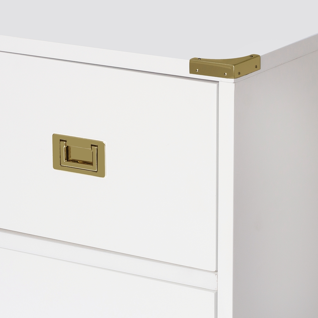 Anthonette White Nightstand - Thumbnail - Image 6