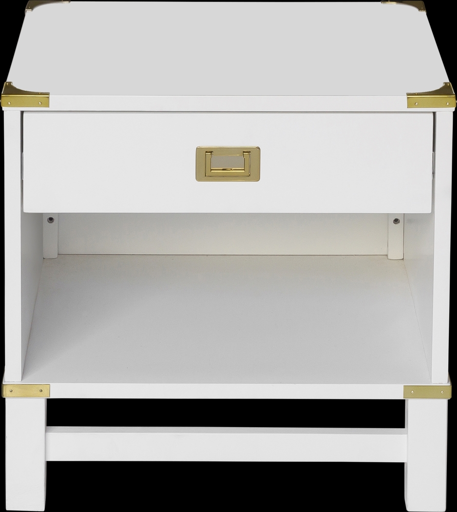 Anthonette White Nightstand - Thumbnail - Image 7