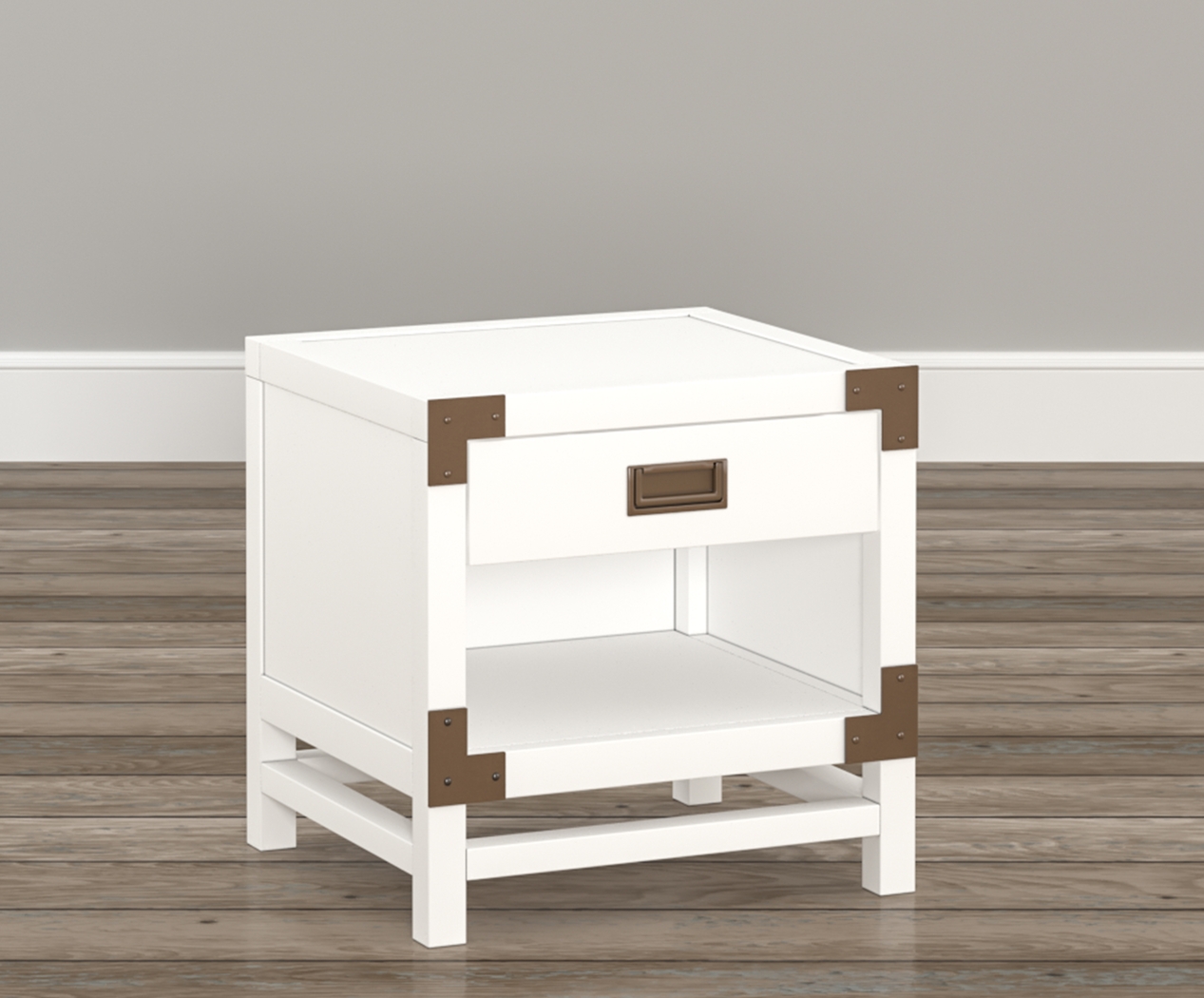 Anthonette White Nightstand - Thumbnail - Image 8