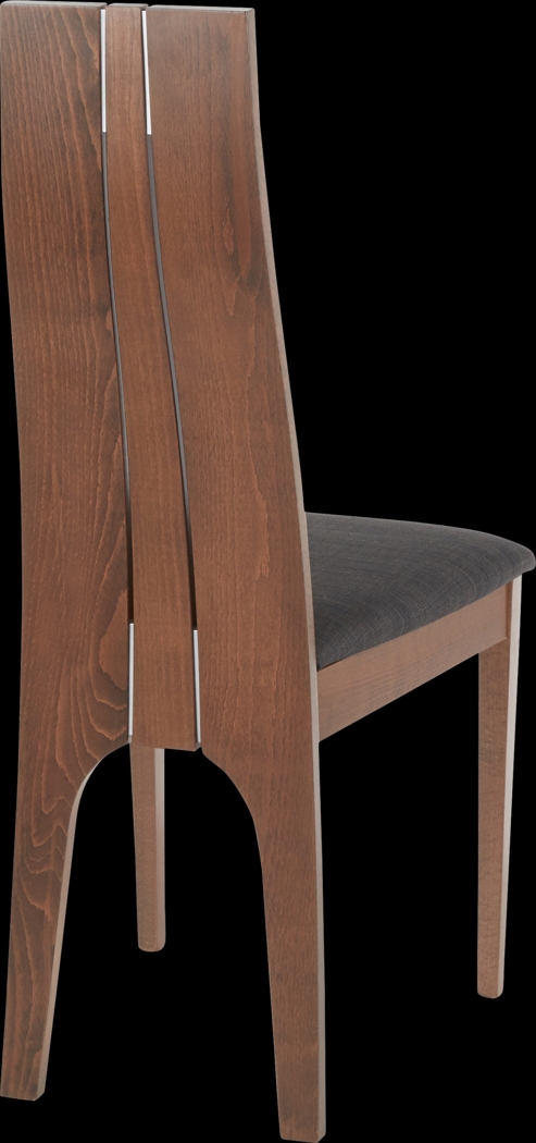 Anthus Walnut Side Chair, Set of 2 - Thumbnail - Image 4