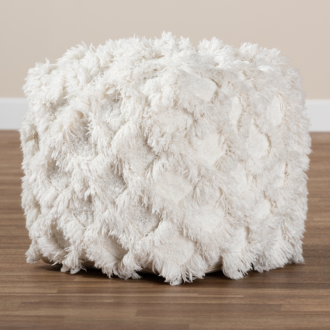 Antigo Ivory Pouf - Thumbnail - Image 5