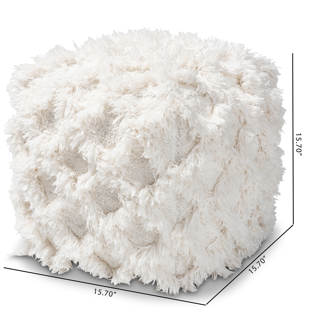 Antigo Ivory Pouf - Thumbnail - Image 6