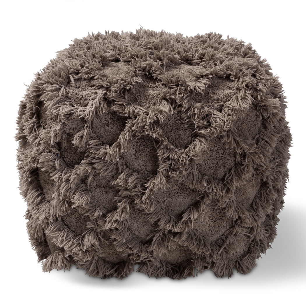 Antigo Taupe Pouf - Thumbnail - Image 2