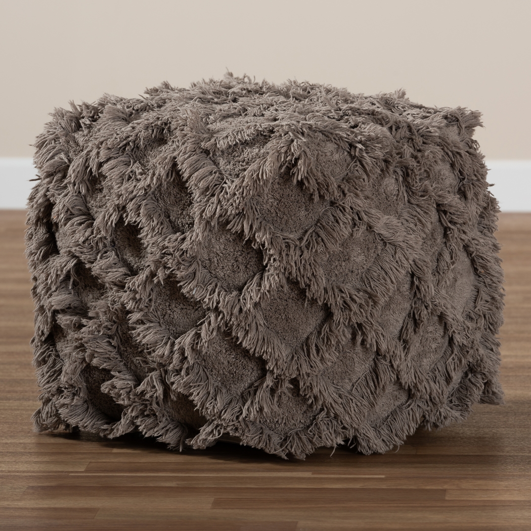 Antigo Taupe Pouf - Thumbnail - Image 5
