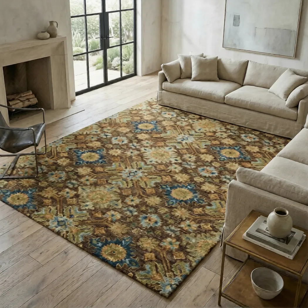 Antike Brown 8' x 10' Rug - Thumbnail - Image 2
