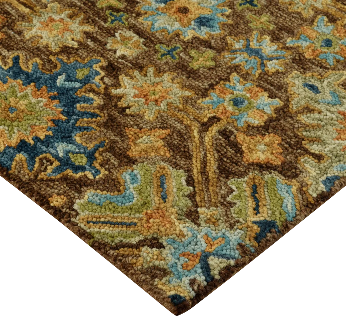 Antike Brown 8' x 10' Rug - Thumbnail - Image 11