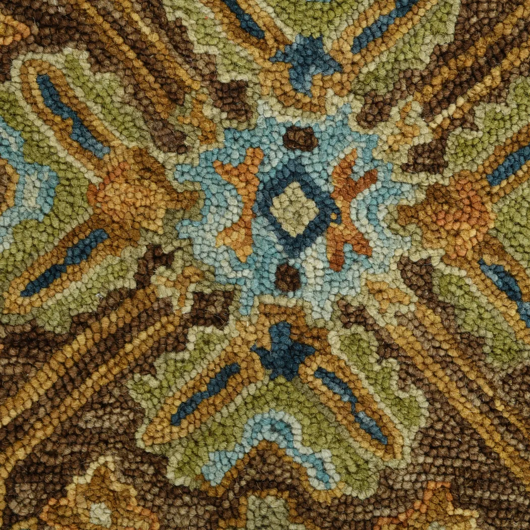 Antike Brown 8' x 10' Rug - Thumbnail - Image 5