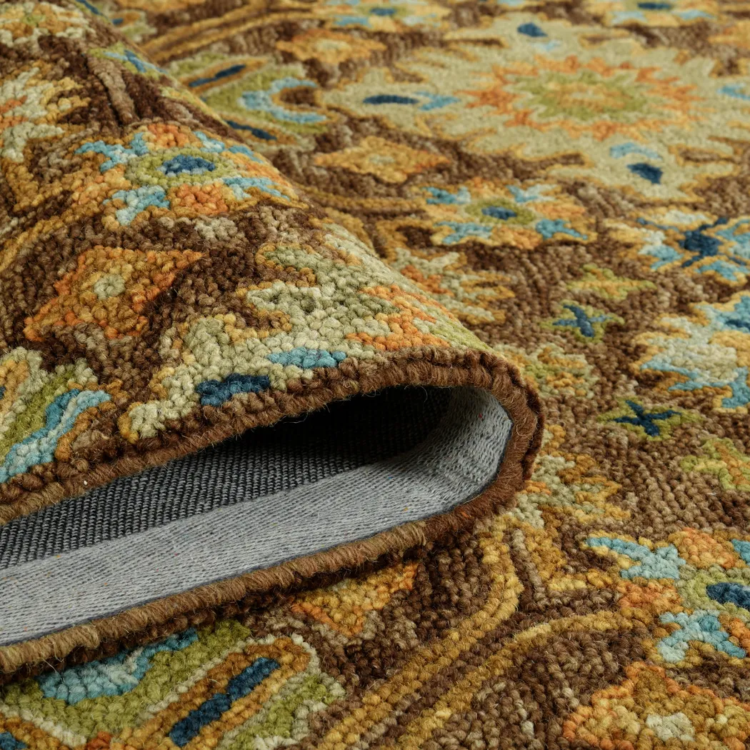 Antike Brown 8' x 10' Rug - Thumbnail - Image 6