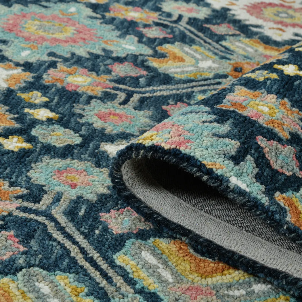 Antike Navy 8' x 10' Rug - Thumbnail - Image 11