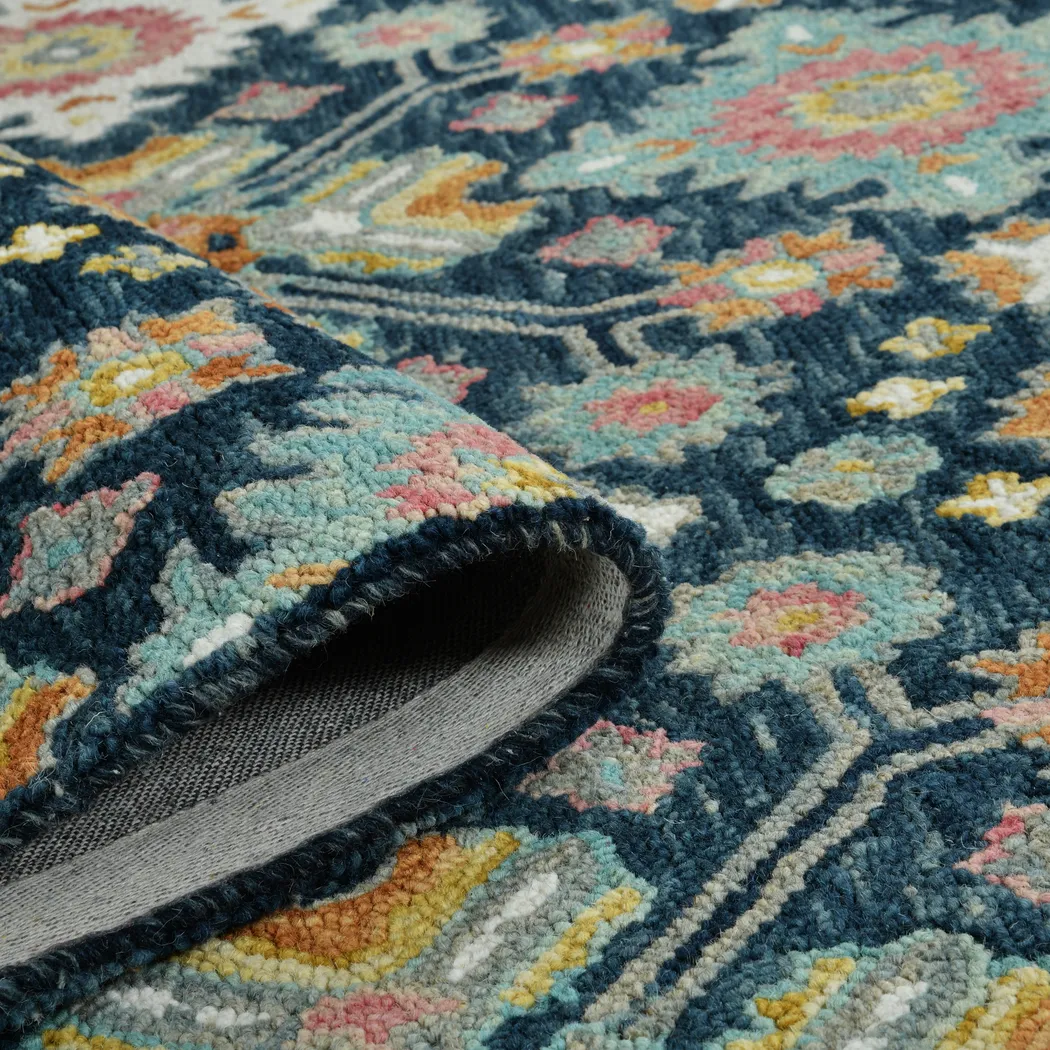 Antike Navy 8' x 10' Rug - Thumbnail - Image 7
