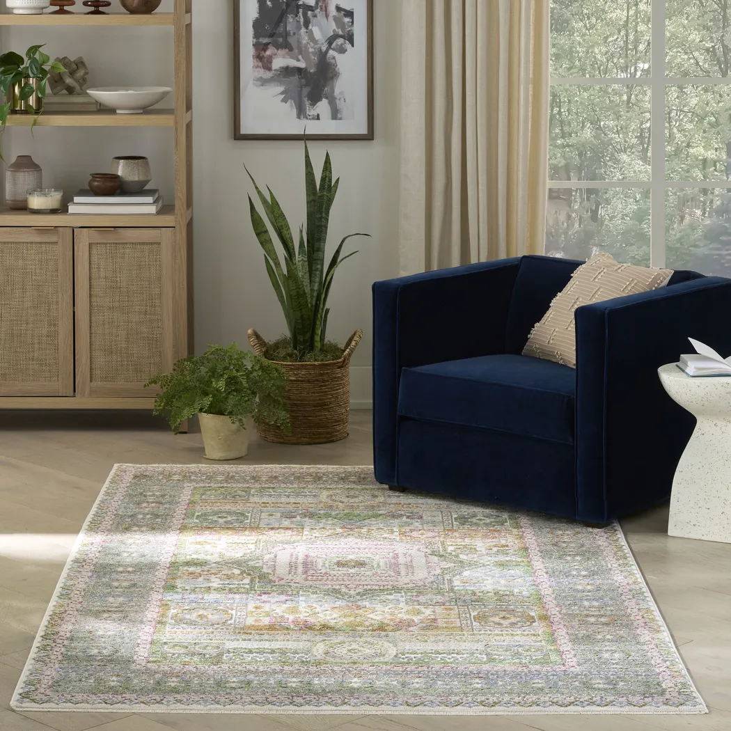 Antiquity Multi 5'3 x 7'6 Rug - Thumbnail - Image 3