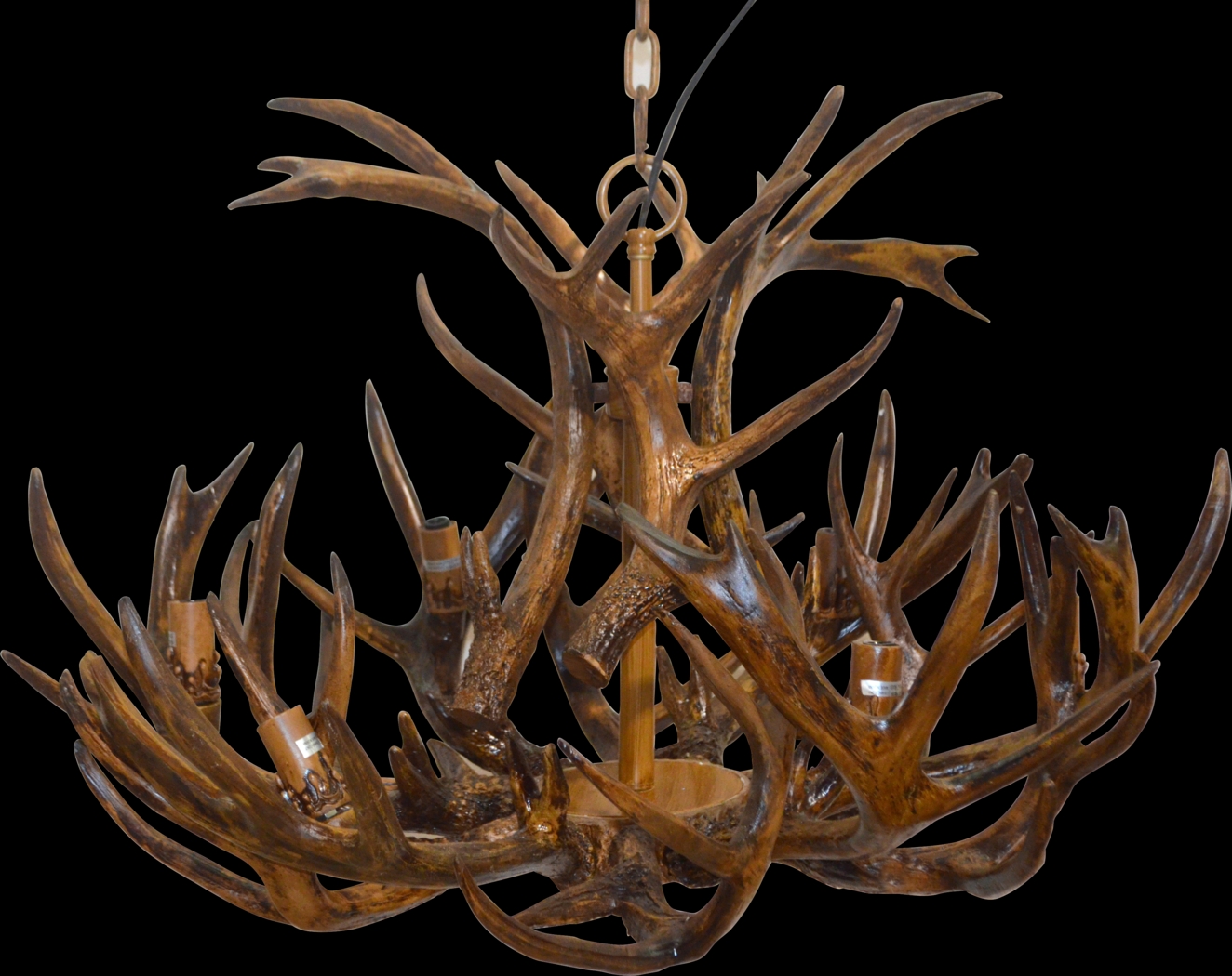 Antler Canyon Brown Chandelier - Thumbnail - Image 2