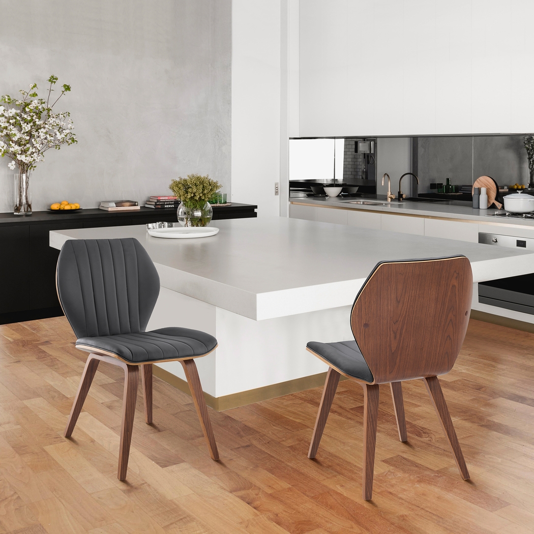 Antoniar Gray Dining Chair, Set of 2 - Thumbnail - Image 8