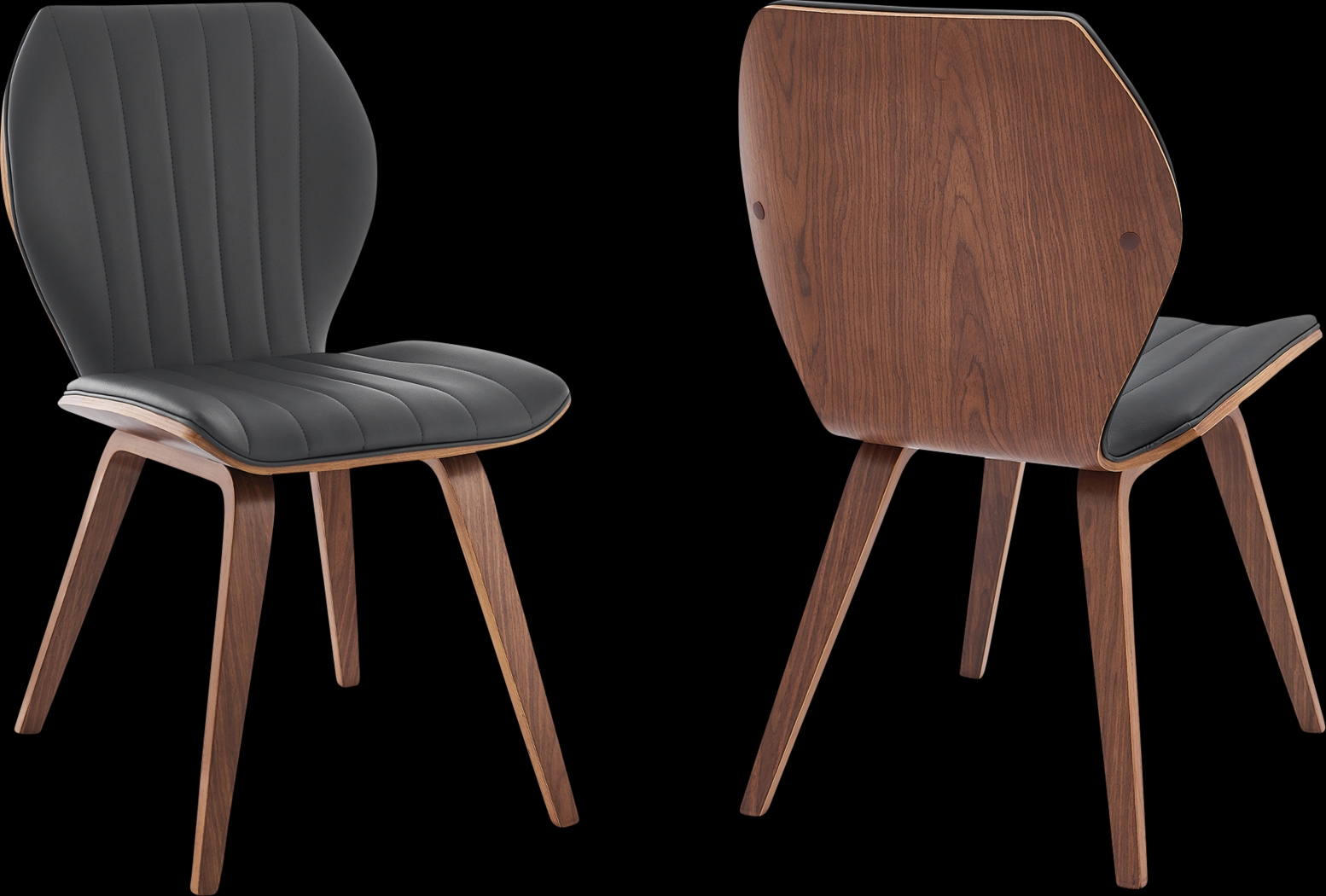 Antoniar Gray Dining Chair, Set of 2 - Thumbnail - Image 1