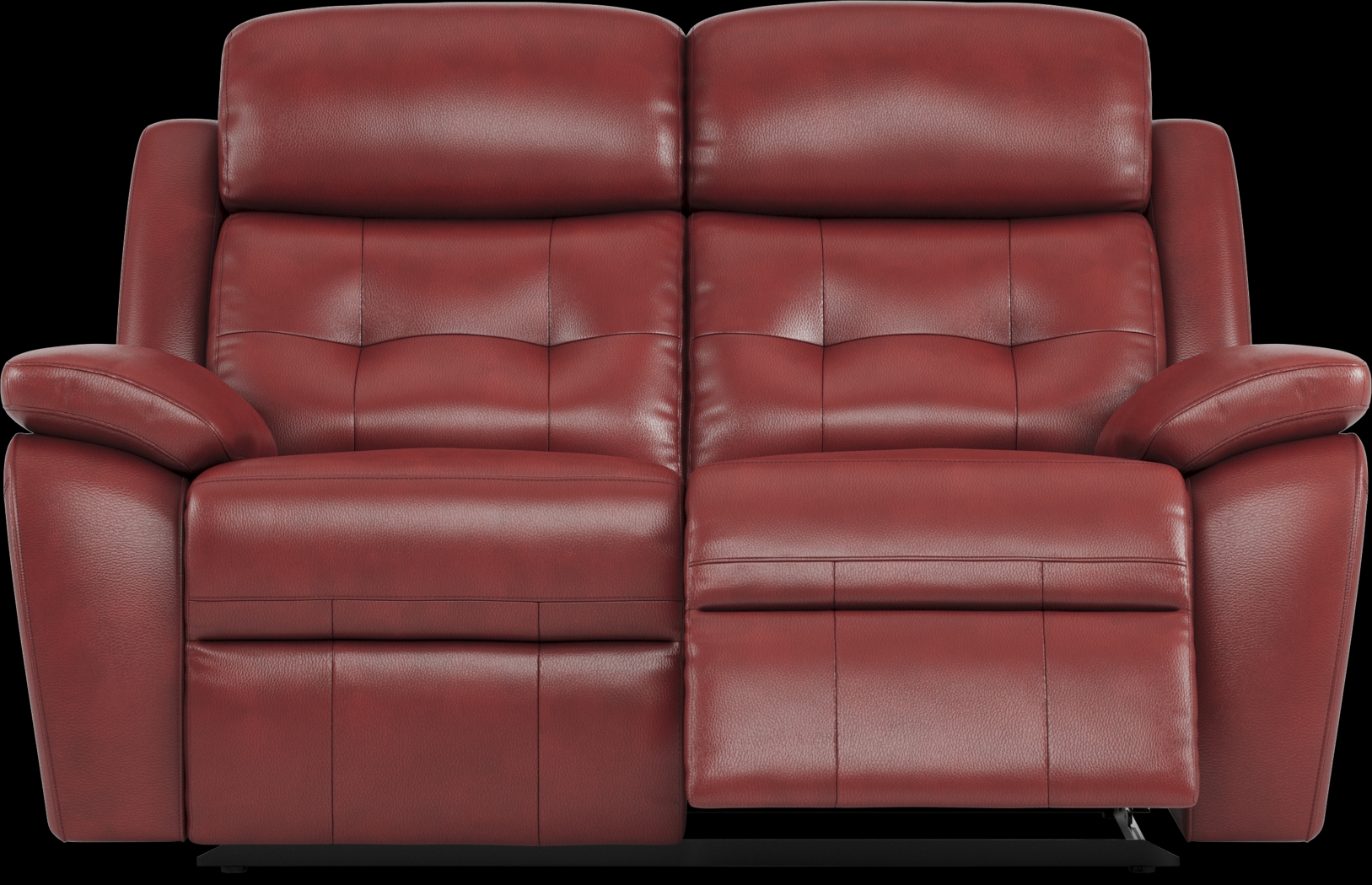Antonin Red Leather 5 Pc Reclining Living Room - Thumbnail - Image 5