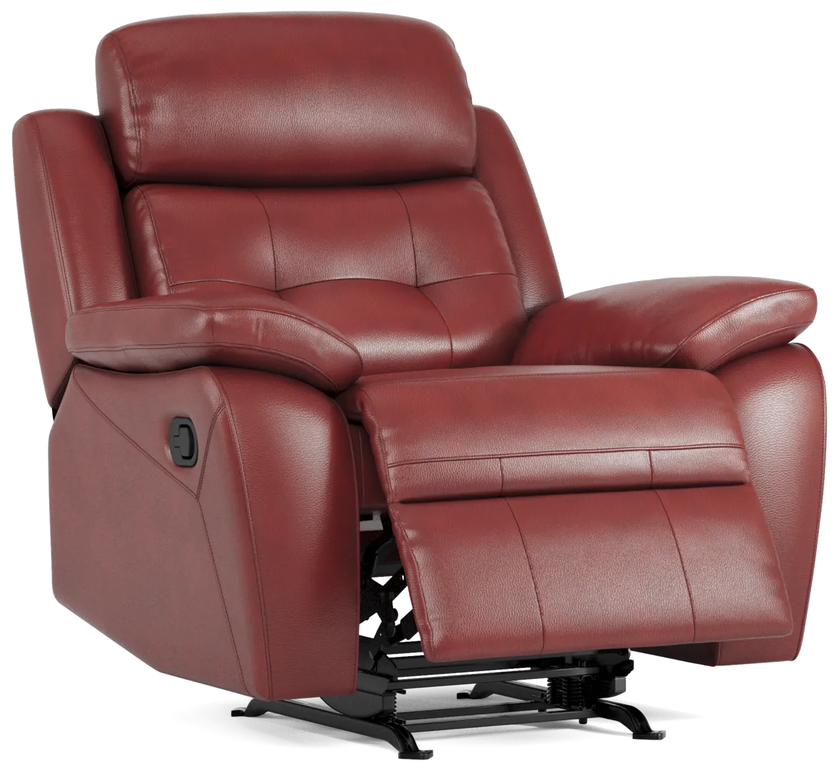 red rocker recliner
