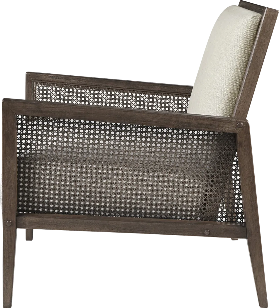 Antrim Linen Accent Chair - Thumbnail - Image 3
