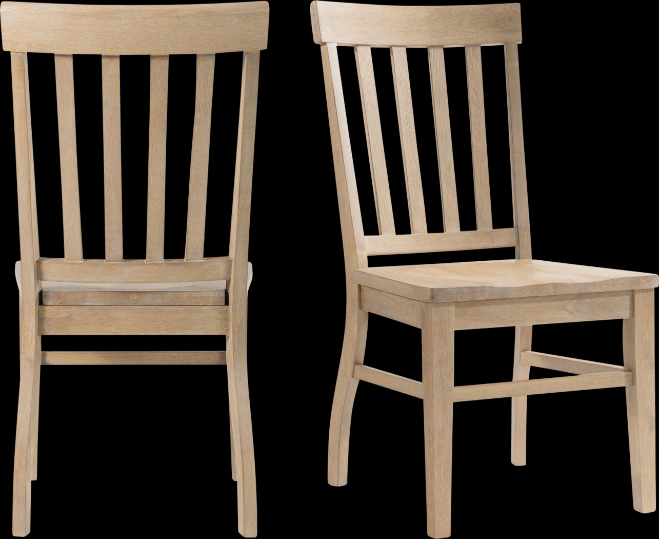 Antsarts Natural Side Chair, Set of 2 - Thumbnail - Image 1