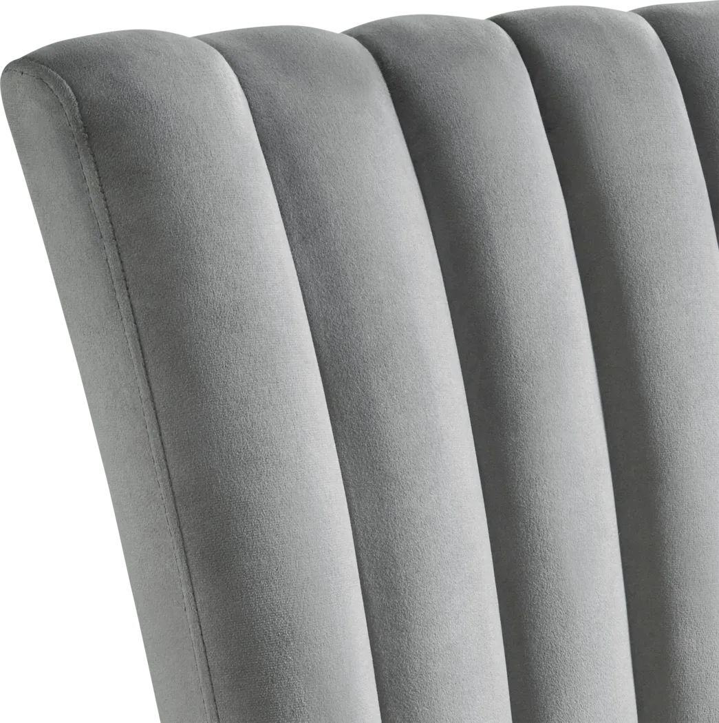 Anucis Gray Side Chair, Set of 2 - Thumbnail - Image 8