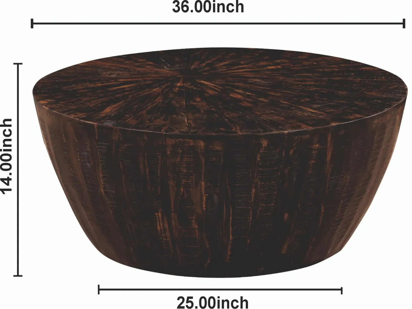 Anule Black Cocktail Table - Image 8