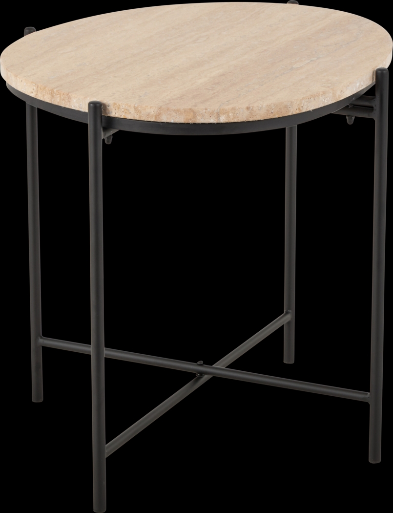 Anulo Beige Accent Table - Thumbnail - Image 11