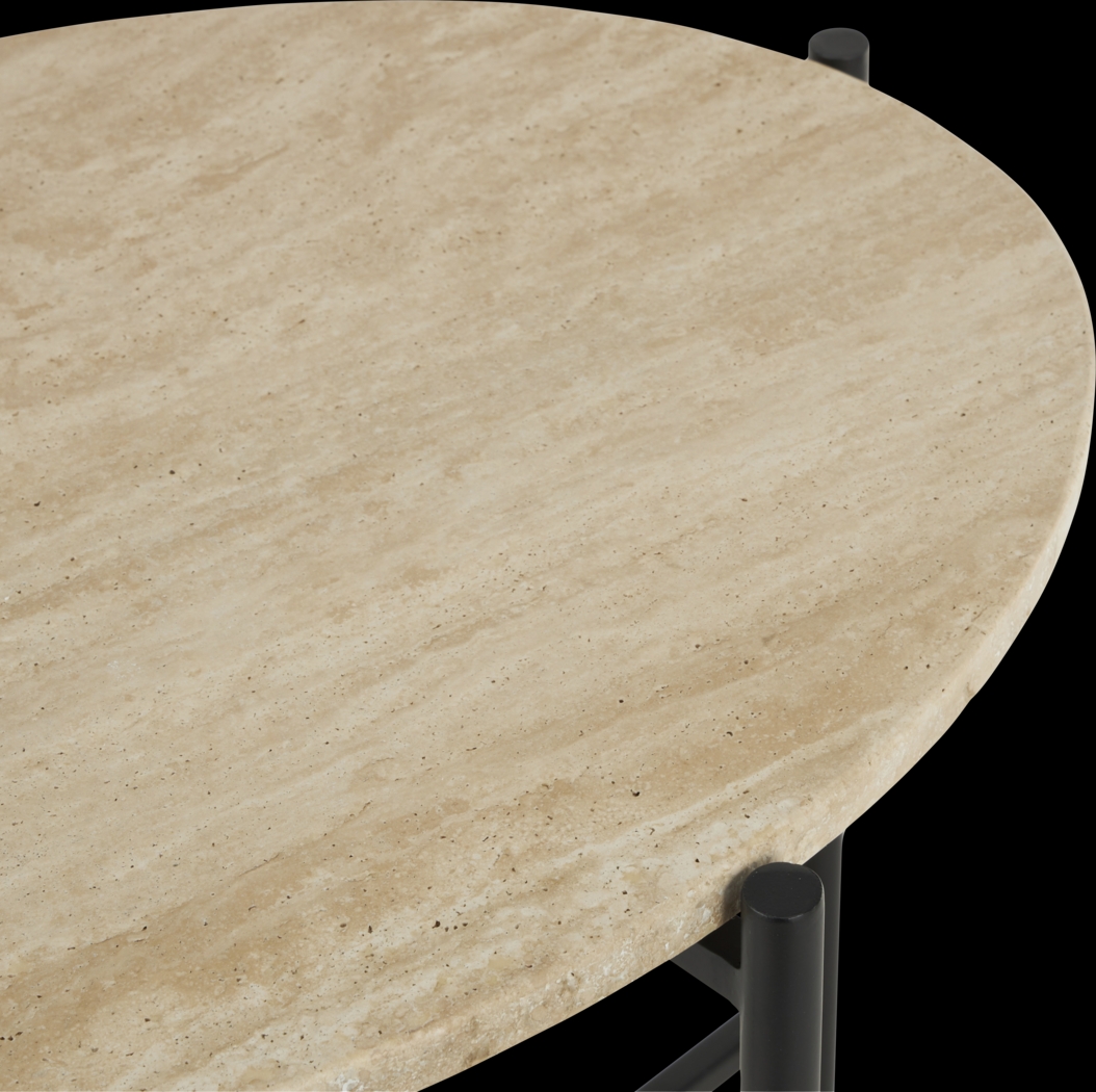 Anulo Beige Accent Table - Thumbnail - Image 3
