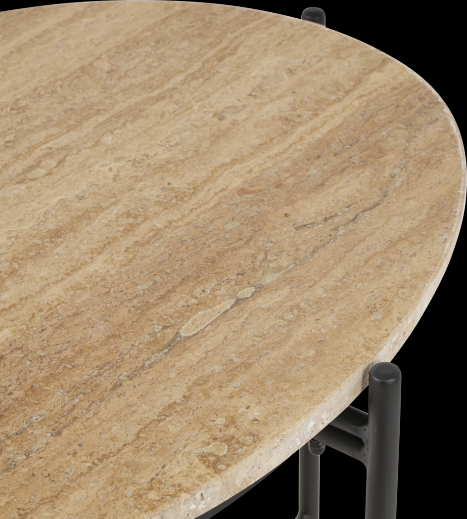 Anulo Beige Accent Table - Thumbnail - Image 7