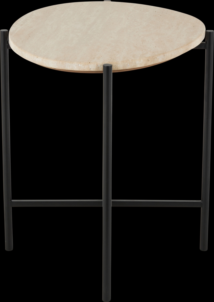 Anulo Beige Accent Table - Thumbnail - Image 9