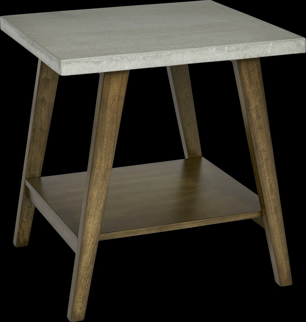 Anunsen I Brown End Table - Thumbnail - Image 1