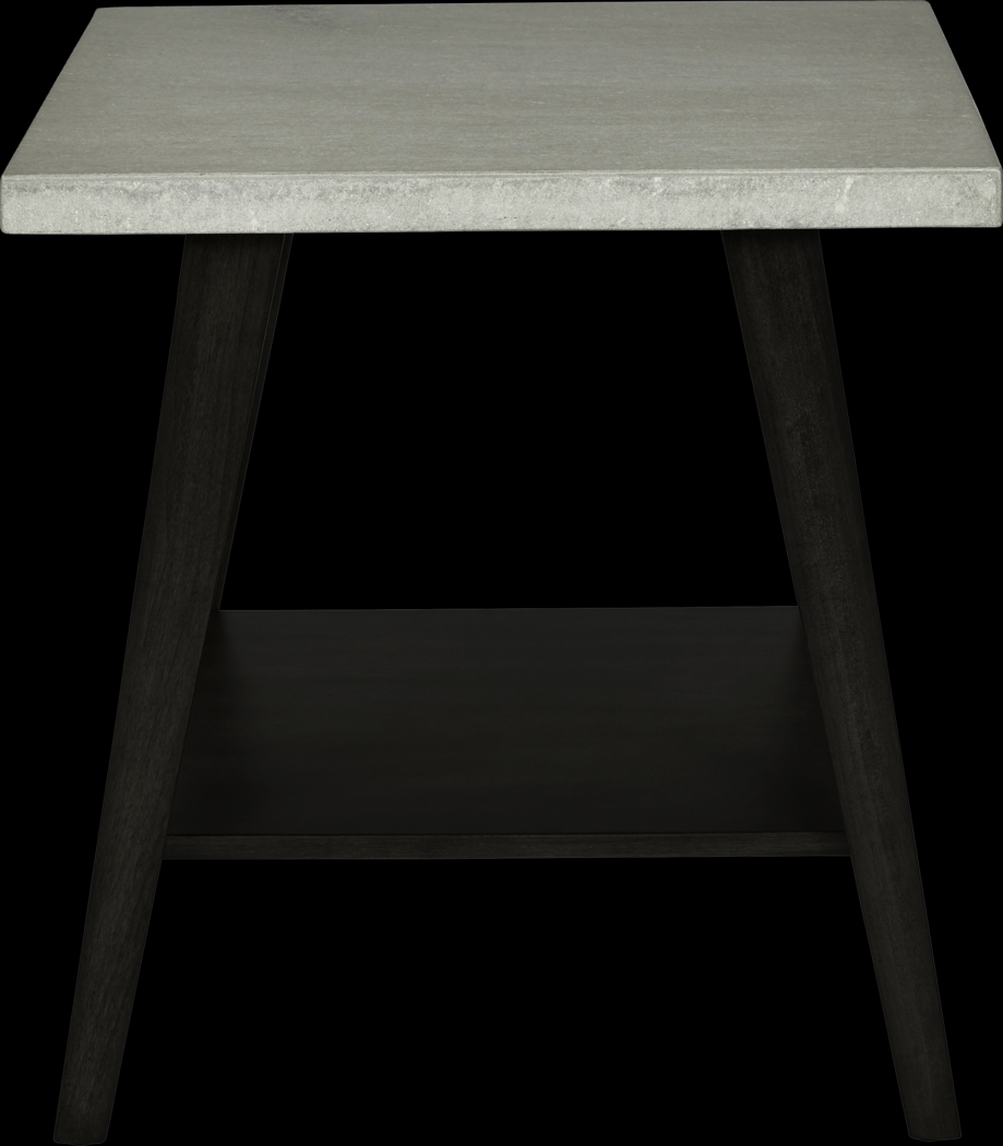 Anunsen II Black End Table - Thumbnail - Image 2