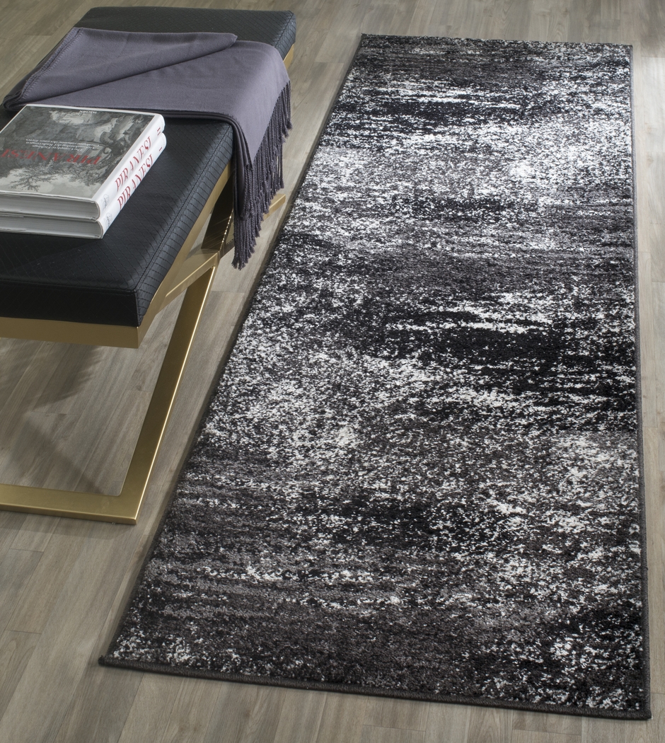 Anvar Silver 2'6 x 8' Runner Rug - Thumbnail - Image 4