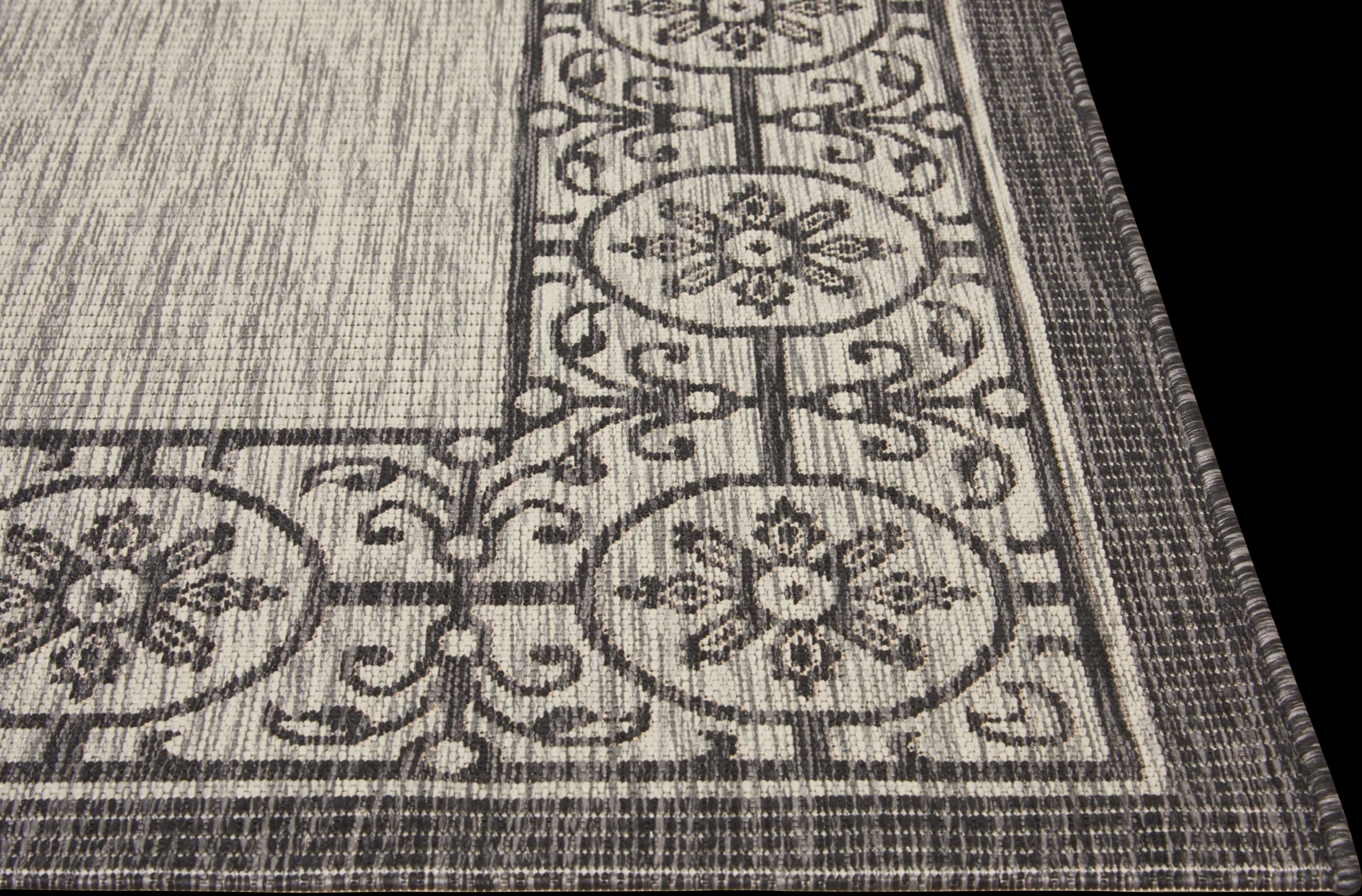 Anvita Ivory 5' x 7' Indoor/Outdoor Rug - Thumbnail - Image 3