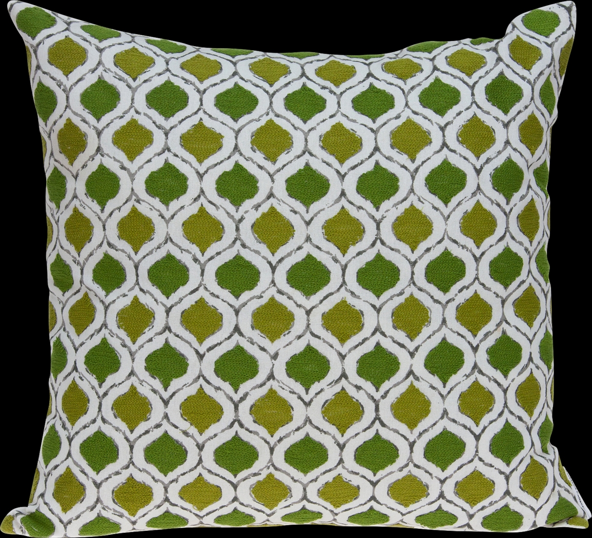 Anzor Green Accent Pillow - Thumbnail - Image 1