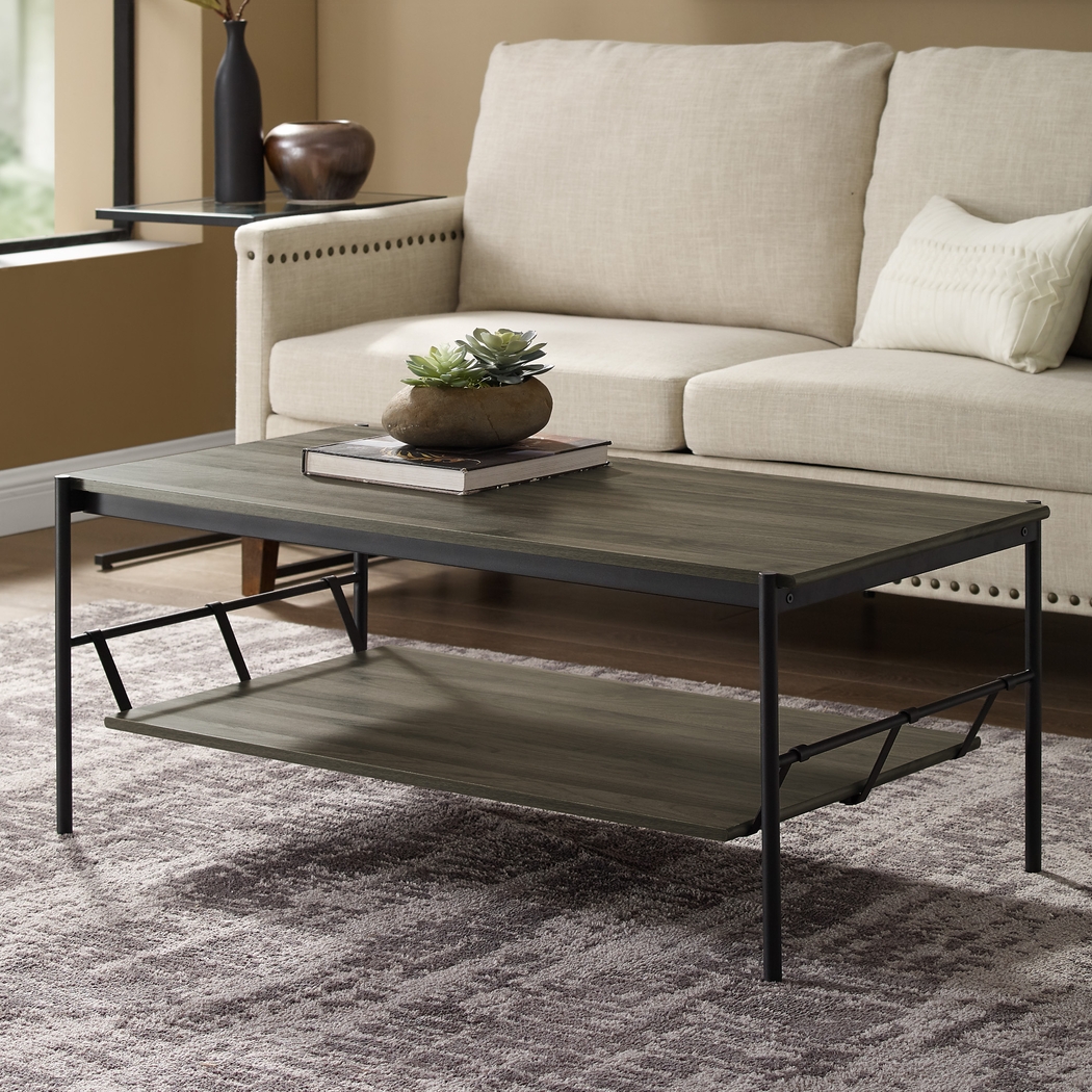 Apache Creek Gray Cocktail Table - Thumbnail - Image 4