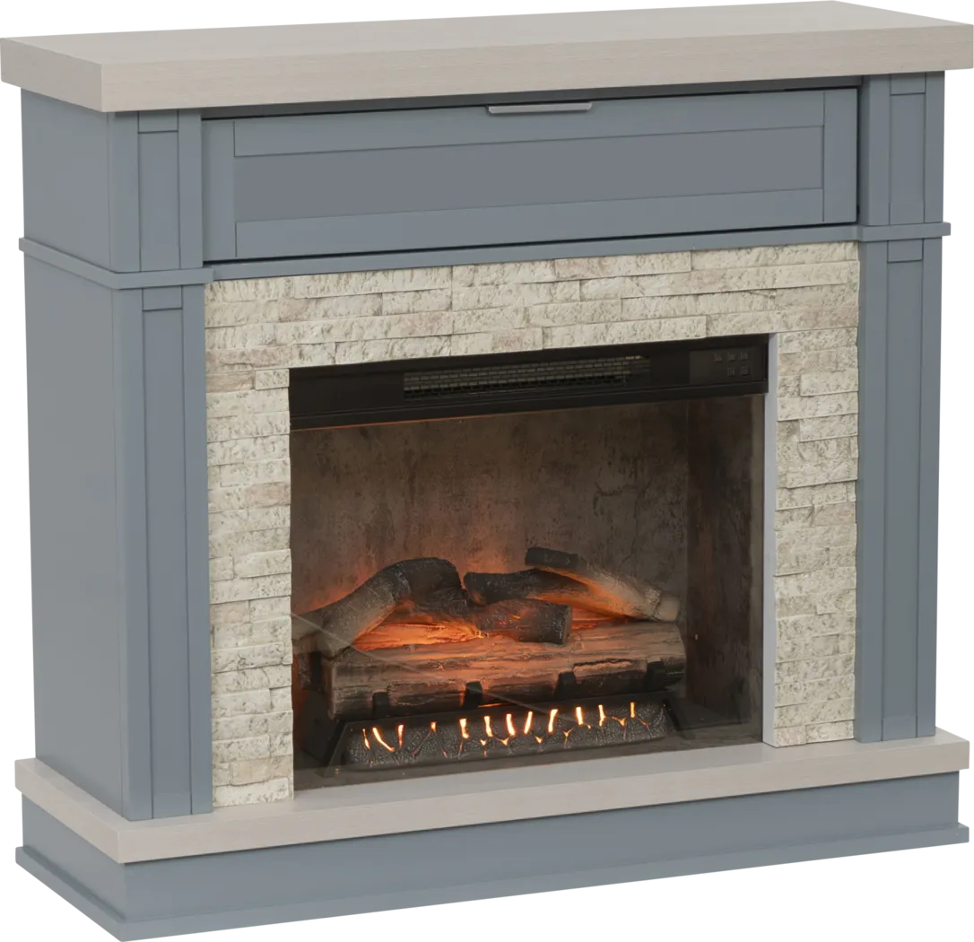 Apeci Blue 40 in. Console with Electric Fireplace - Thumbnail - Image 10