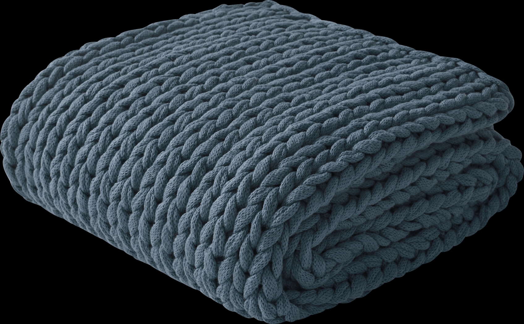 Apenzell Blue Throw Blanket - Thumbnail - Image 7