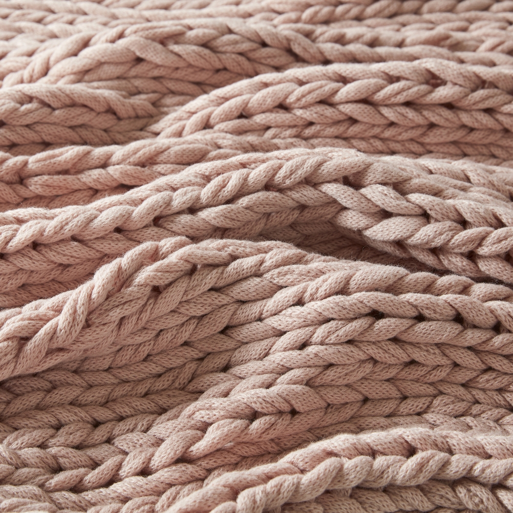 Apenzell Blush Throw Blanket - Thumbnail - Image 11