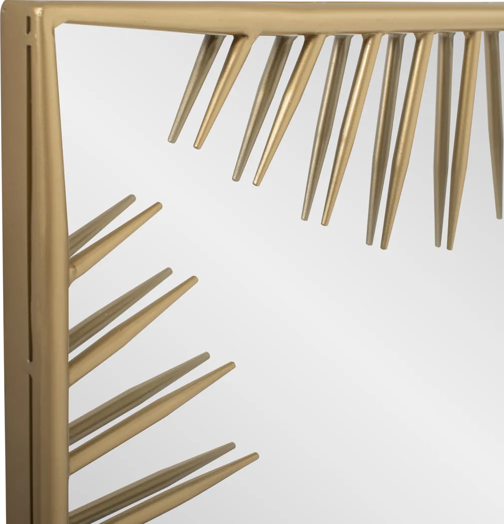 Apepi Gold Square Wall Mirror - Thumbnail - Image 5