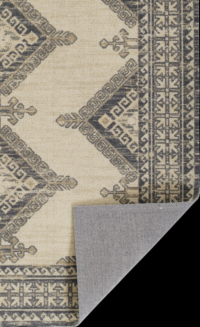 Apexi Black 6'6 x 9' Rug - Thumbnail - Image 3