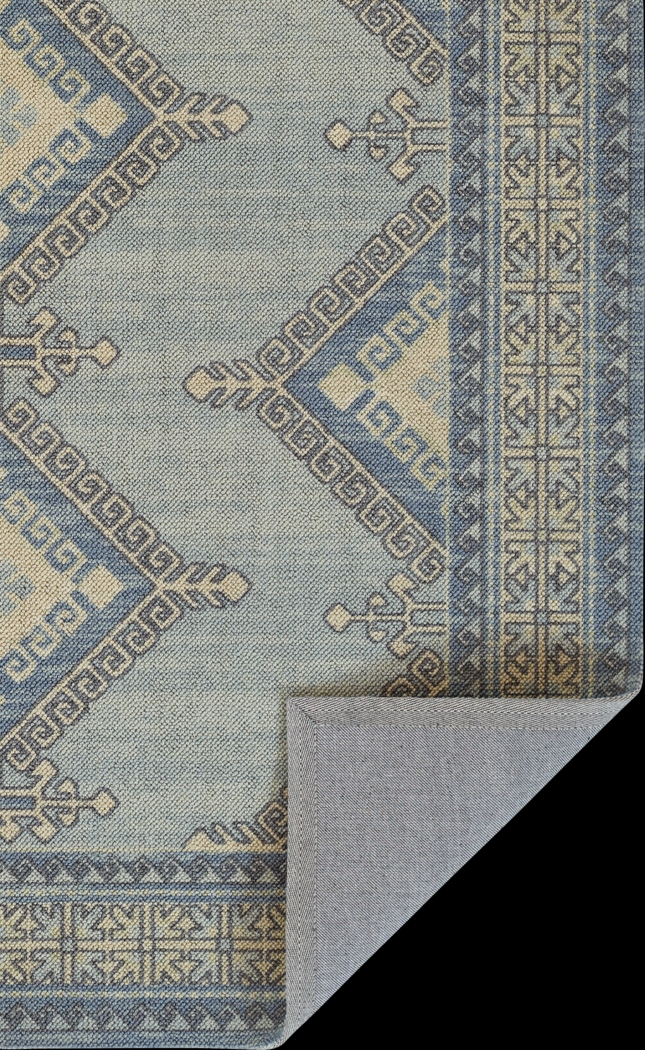 Apexi Blue 3'3 x 5' Rug - Thumbnail - Image 4