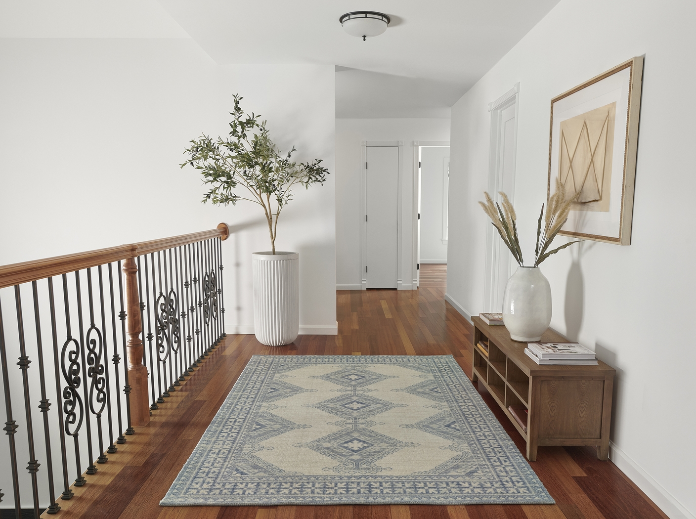 Apexi Off-White 5'3 x 7'6 Rug - Thumbnail - Image 2