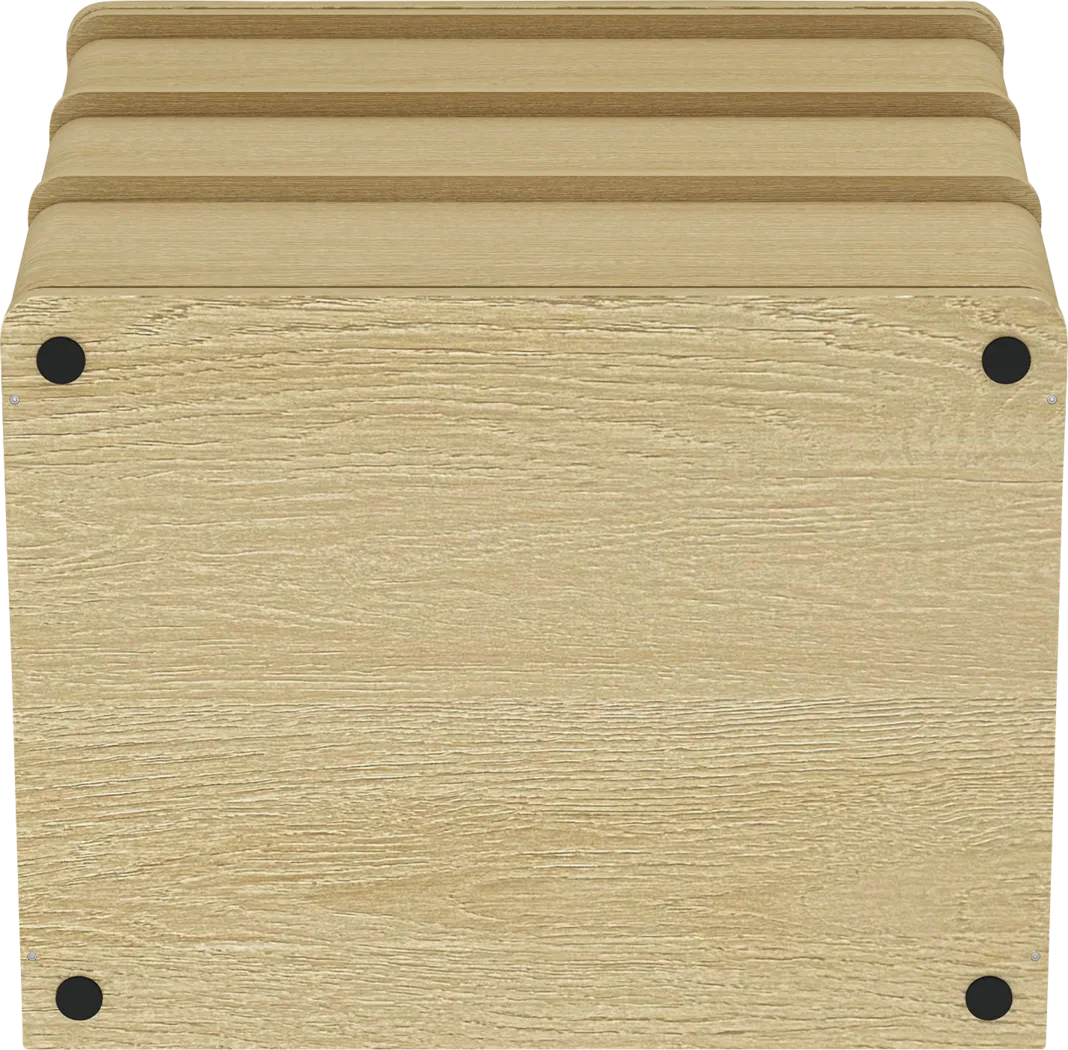 Apexiay Brown Nightstand - Thumbnail - Image 4